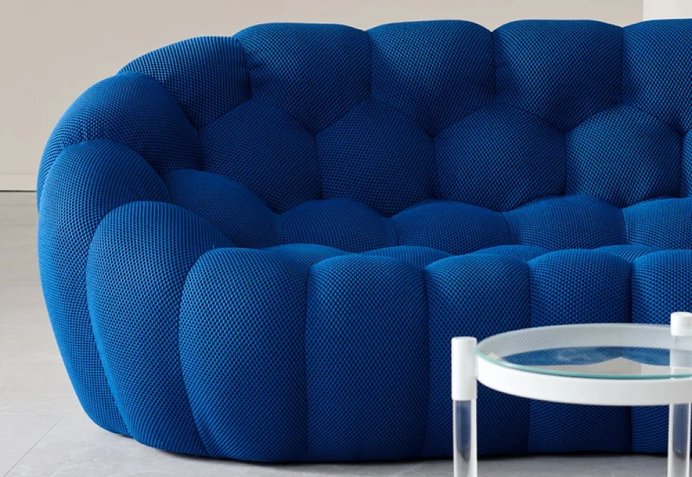 bubble sofa blue