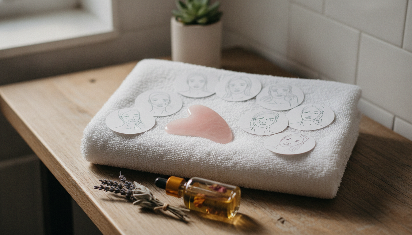 10-Step Gua Sha Flow Ritual: Sculpt, De-Puff, Calm