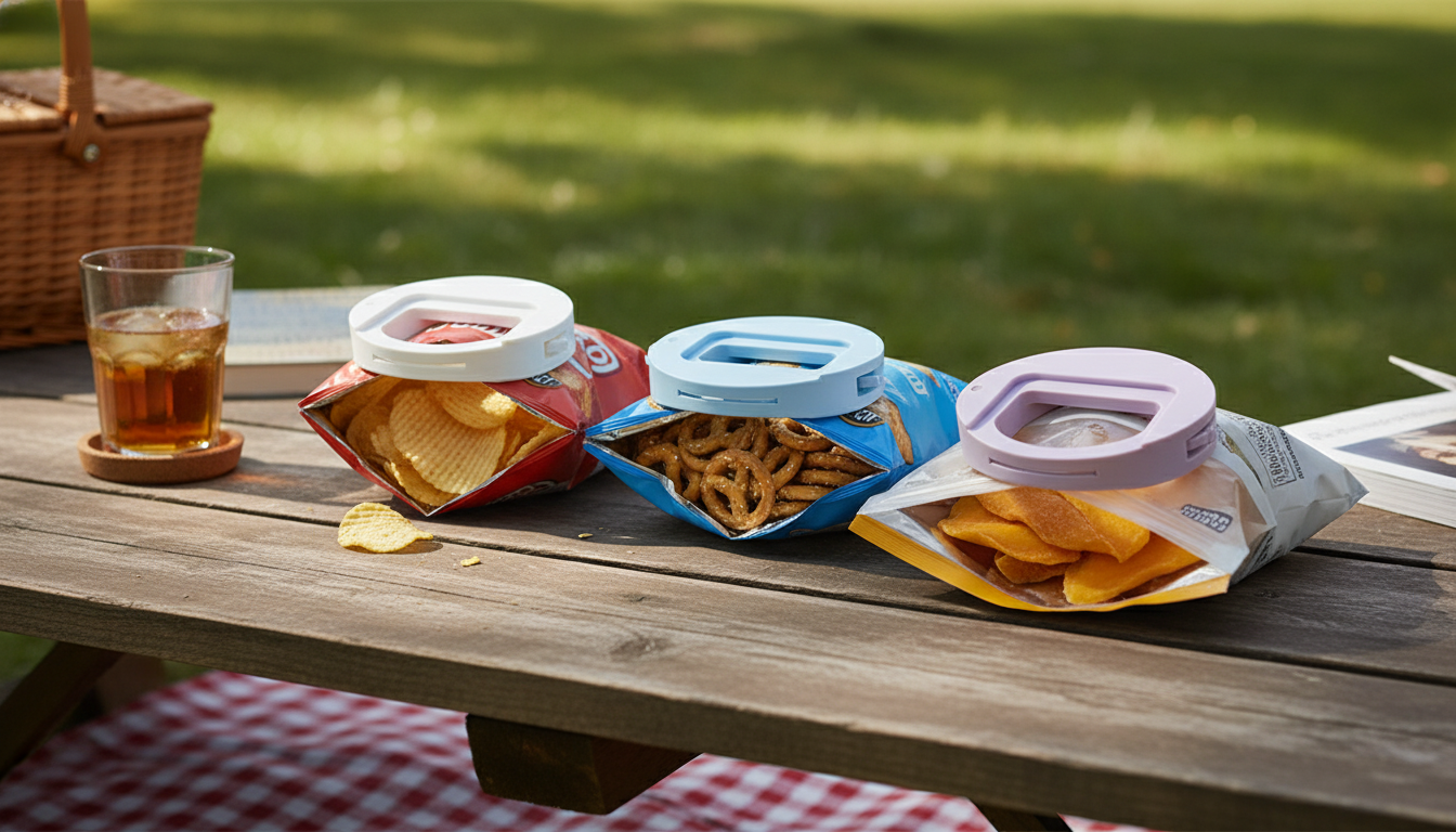 Large Opening Snack Bag Clip for Fresher Snacks