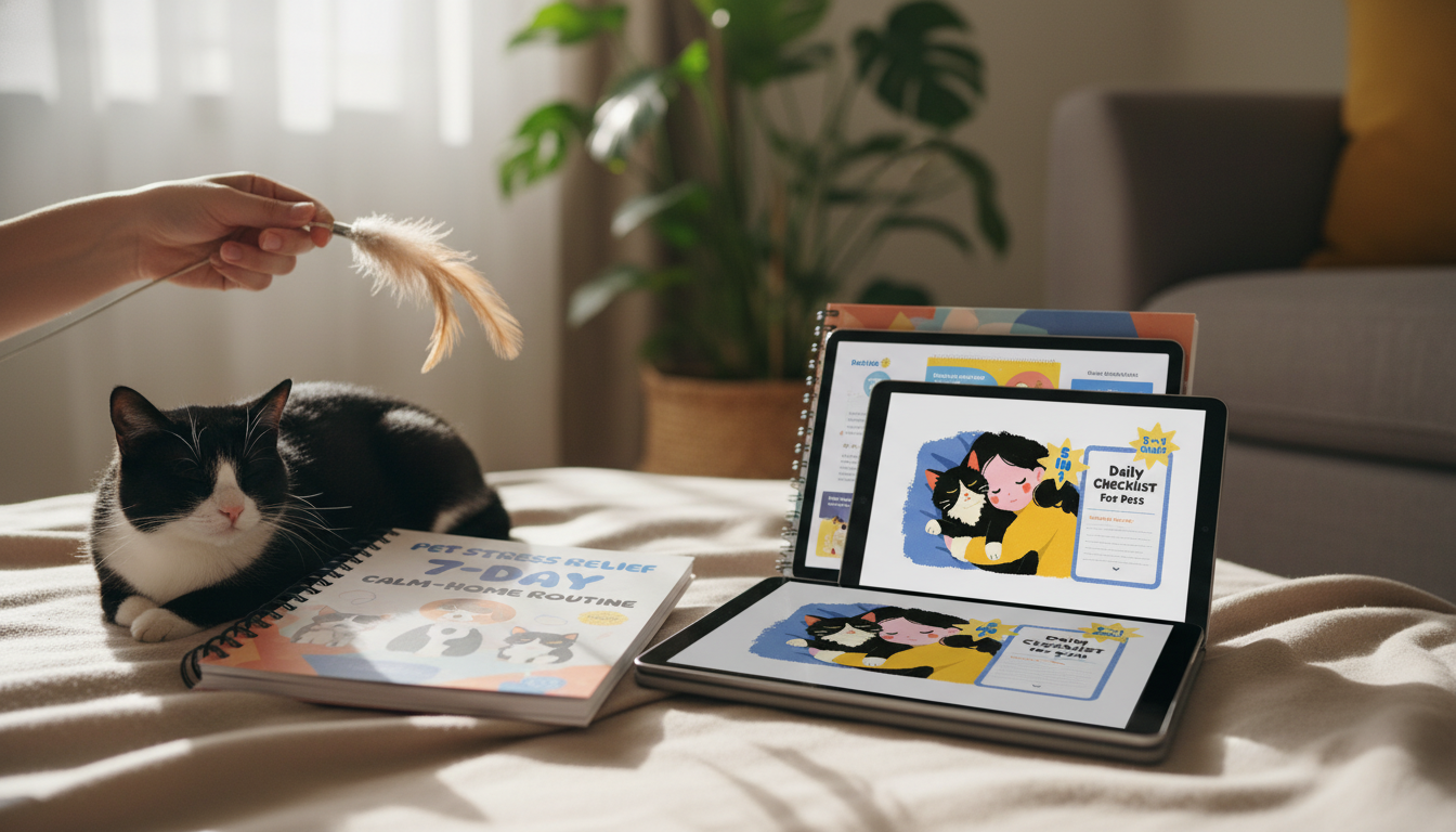 Pet Stress Relief Toolkit: 7-Day Calm-Home Routine