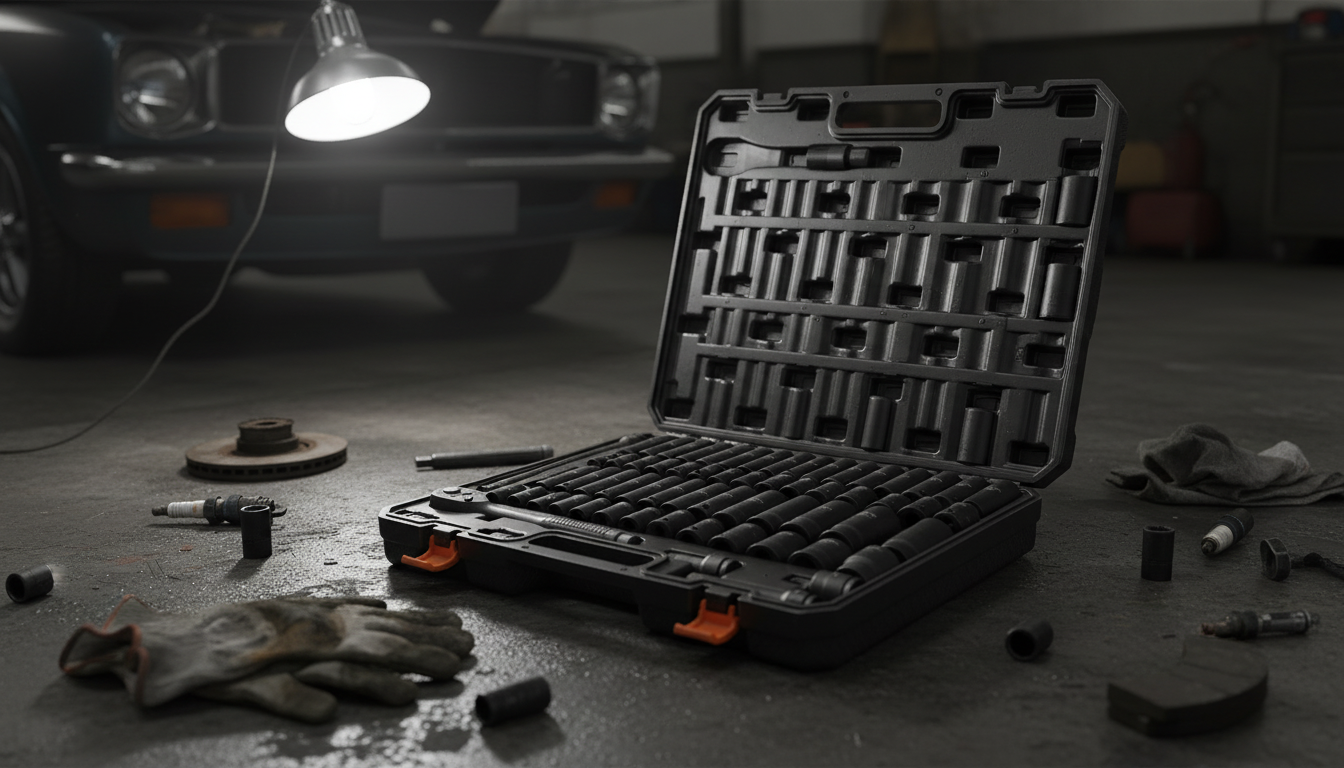 1/2" Drive 6-Point Impact Socket Set for Tough Jobs