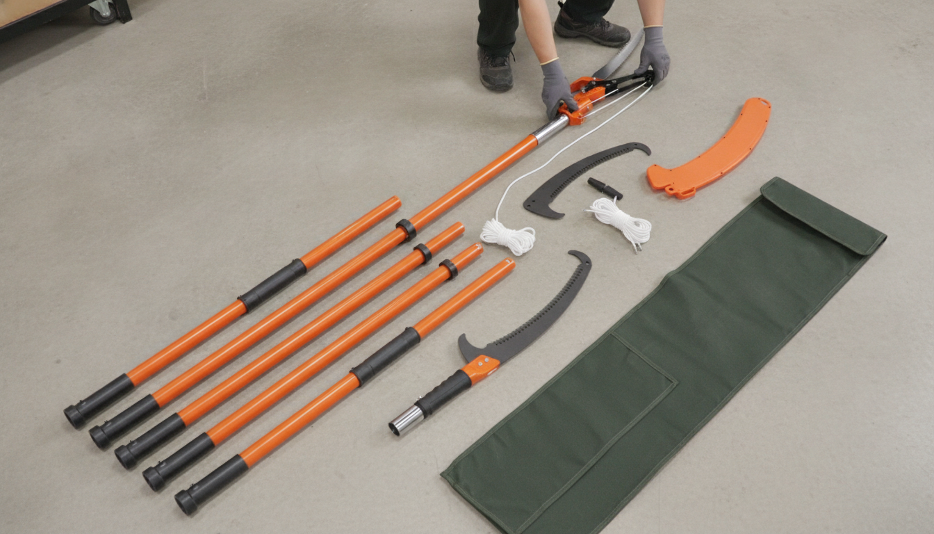 Manual Pole Saw Assembly: 5 Steps for a Secure Build